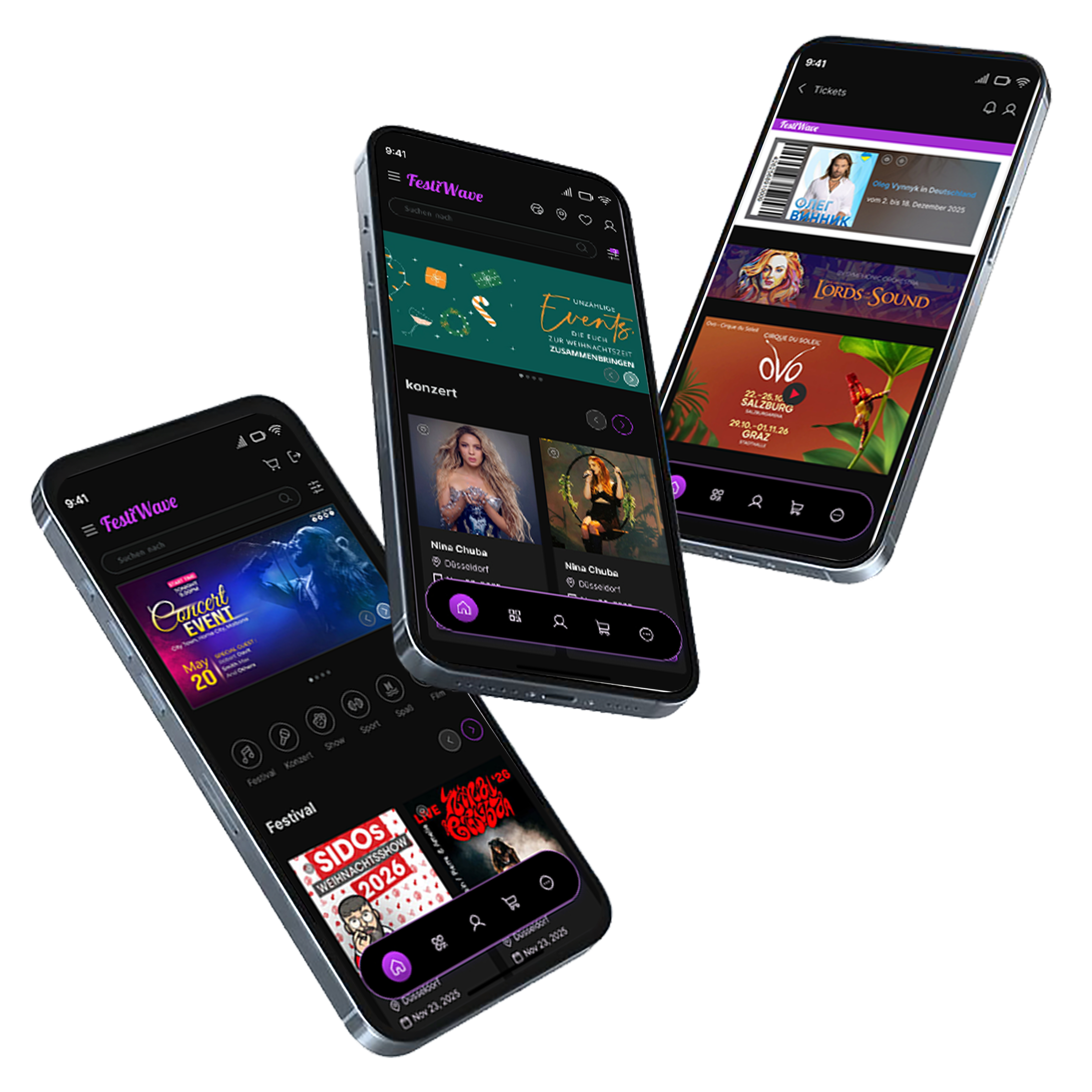 App shown on laptop screen